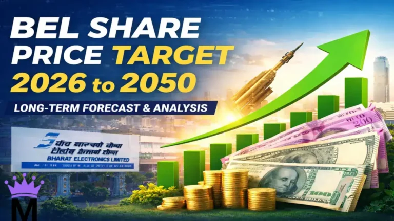 BEL share price target from 2026 to 2050 showing long term growth forecast of Bharat Electronics Limited stock
